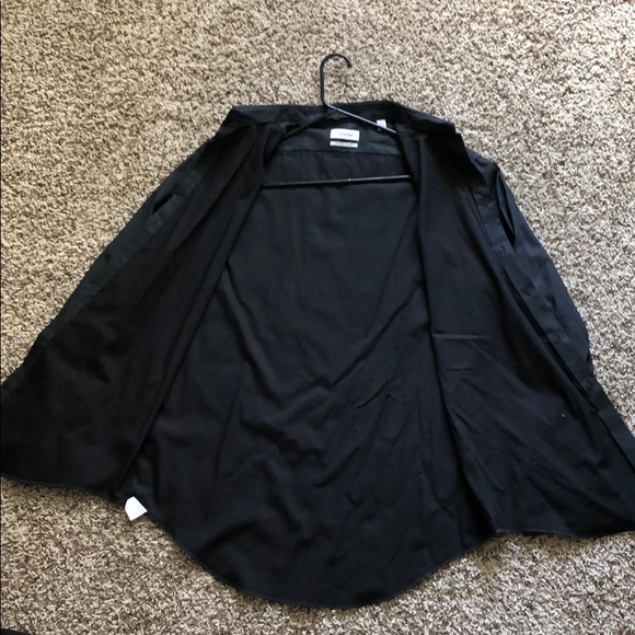 Calvin Klein French Cuff Slim Fit Dress Shirt - Picture 4 of 8